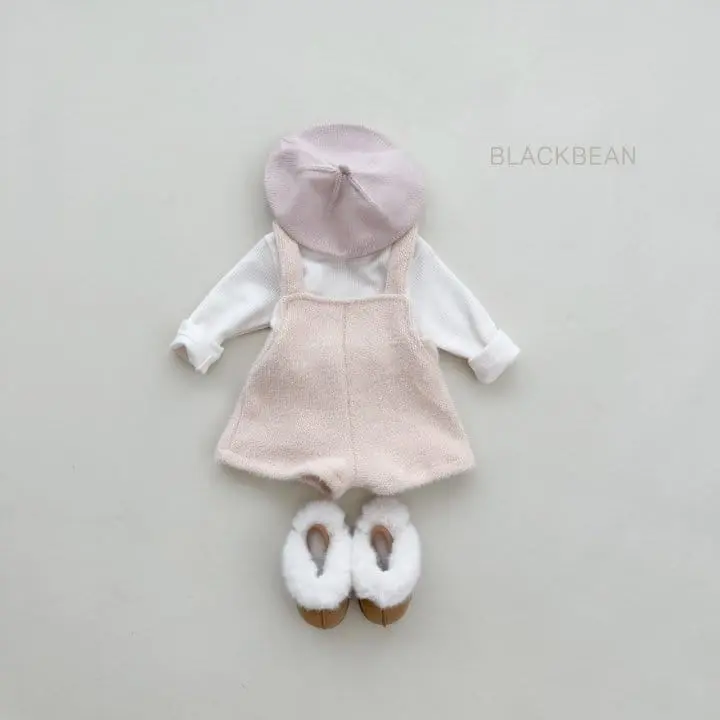 Black Bean - Korean Baby Fashion - #babylifestyle - Honey Dungarees Set - 2