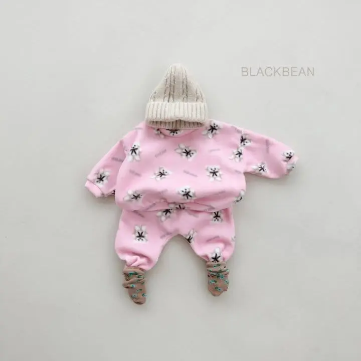 Black Bean - Korean Baby Fashion - #onlinebabyboutique - Sugar Bebe Set - 4