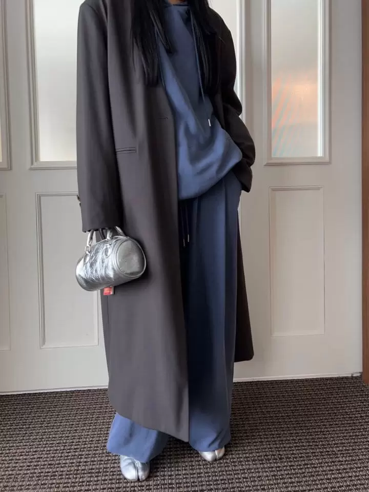 Bricklane - Korean Women Fashion - #womensfashion - NO Collar Long Coat - 6