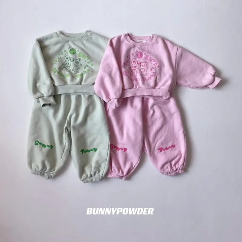 Bunny Powder - Korean Children Fashion - #childofig - Bongsuk Sweatshirt