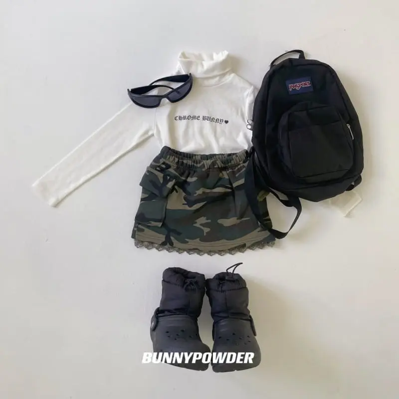 Bunny Powder - Korean Children Fashion - #magicofchildhood - Crom Turtleneck Tee with Mom - 7