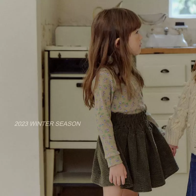 Bymimi - Korean Children Fashion - #Kfashion4kids - Olive Tee - 11