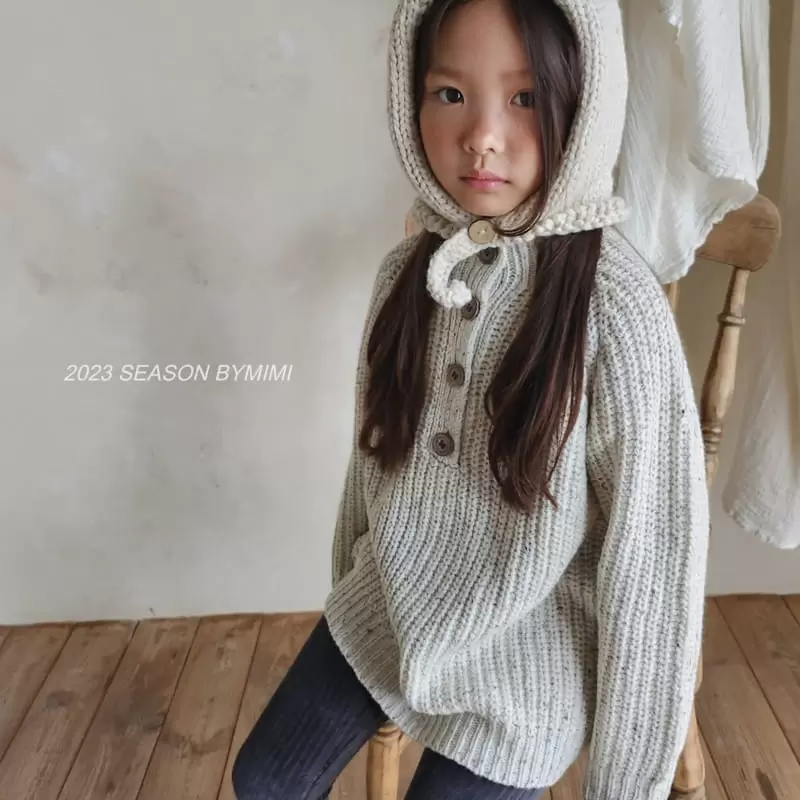 Bymimi - Korean Children Fashion - #designkidswear - Cookie Knit Tee - 6