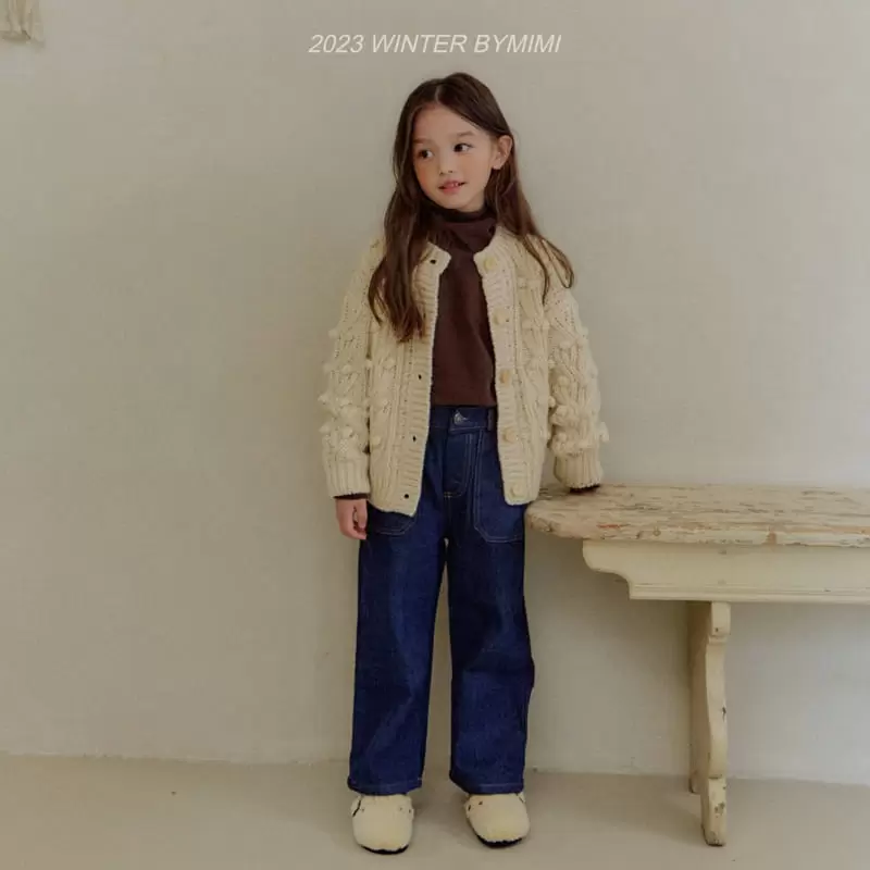 Bymimi - Korean Children Fashion - #fashionkids - Rose Cardigan - 6