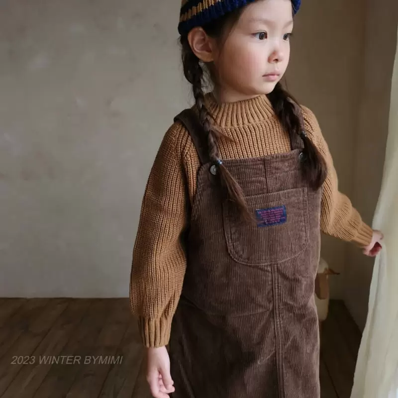 Bymimi - Korean Children Fashion - #kidsshorts - Daize Knit Tee - 11