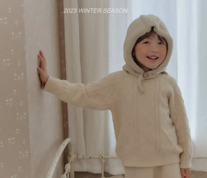 Bymimi - Korean Children Fashion - #kidzfashiontrend - Creamy Set - 6