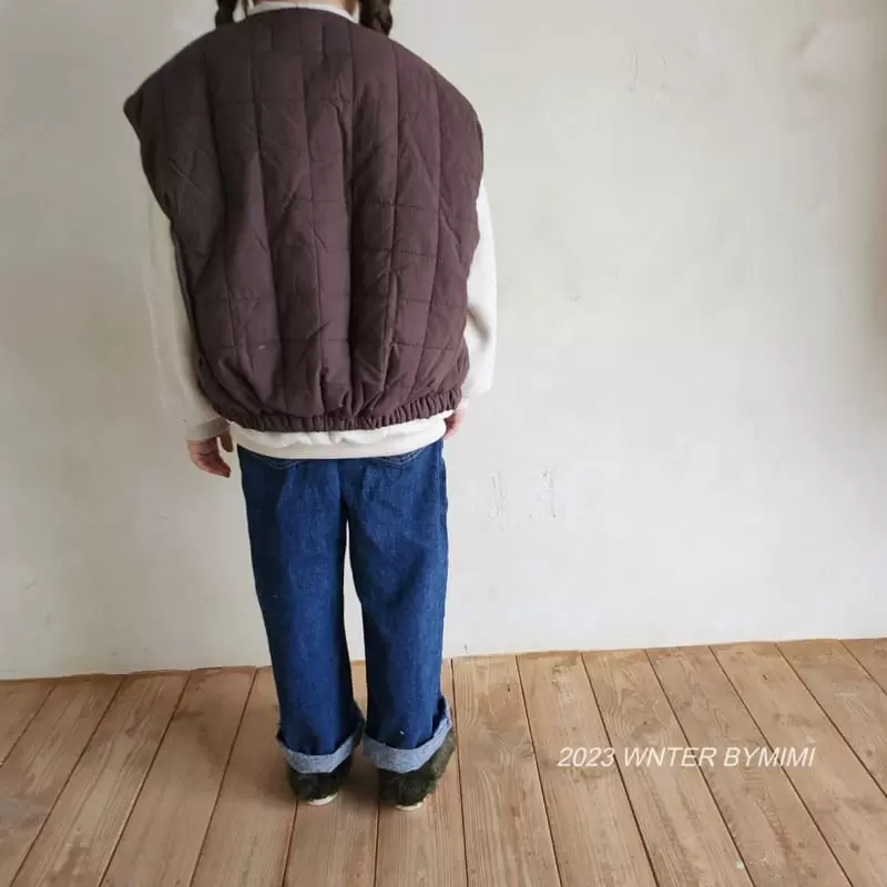 Bymimi - Korean Children Fashion - #magicofchildhood - Tami Quilting Vest - 6