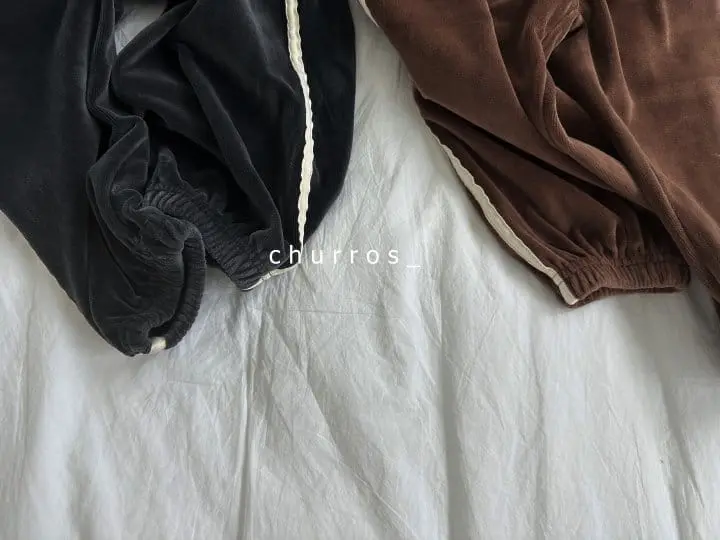Churros - Korean Children Fashion - #Kfashion4kids - Veloure Pants - 10