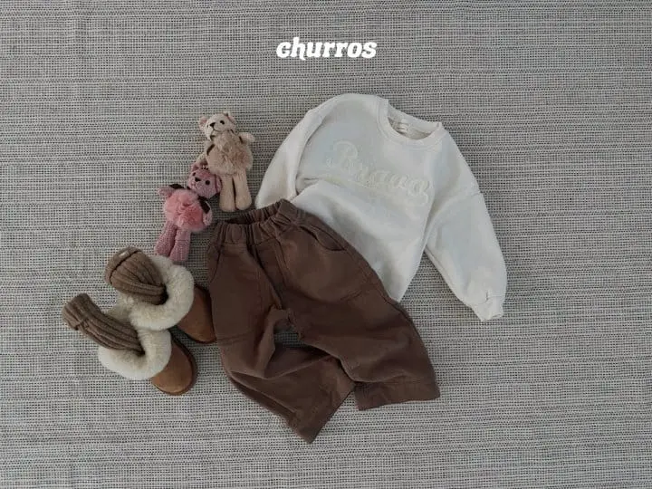 Churros - Korean Children Fashion - #kidsshorts - Round Pocket Pants - 3