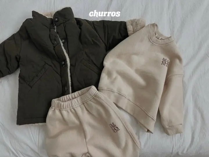Churros - Korean Children Fashion - #kidzfashiontrend - MMM Fleece Sweatshirt - 9