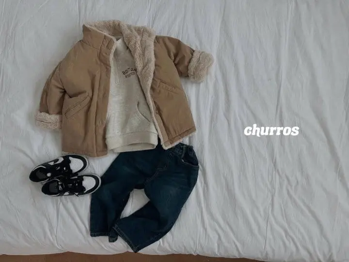 Churros - Korean Children Fashion - #magicofchildhood - 23 Mink Jacket - 12