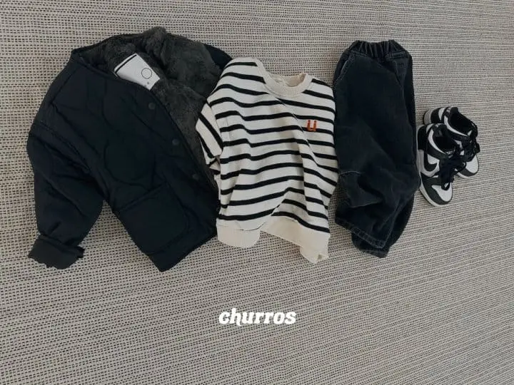 Churros - Korean Children Fashion - #prettylittlegirls - Mink Quilting Jacket - 9