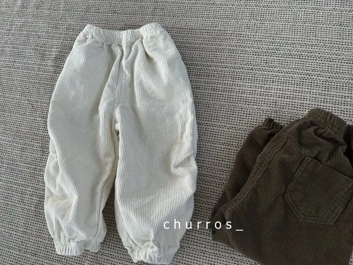 Churros - Korean Children Fashion - #prettylittlegirls - Virgin Corduroy Pants - 7