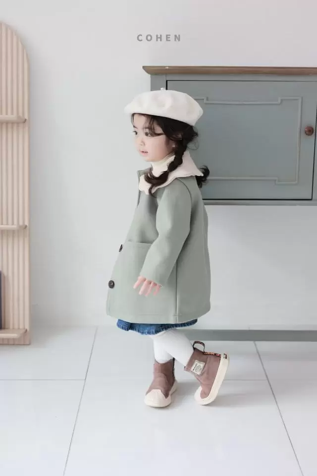 Cohen - Korean Children Fashion - #kidsshorts - Clud Collar Coat - 6