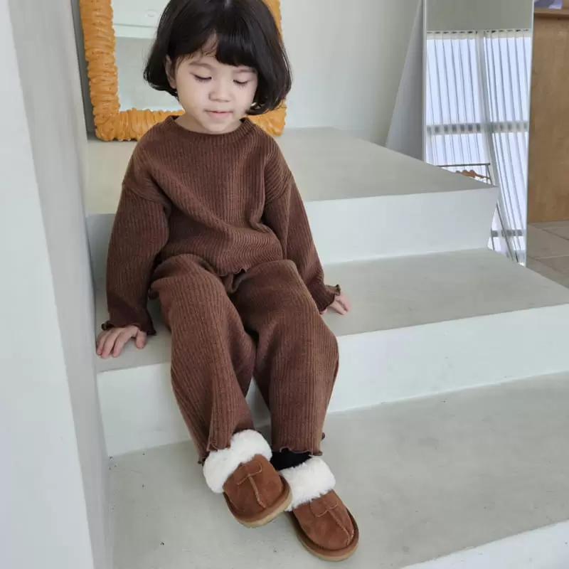 Color - Korean Children Fashion - #childrensboutique - Cracker Top Bottom Set - 8
