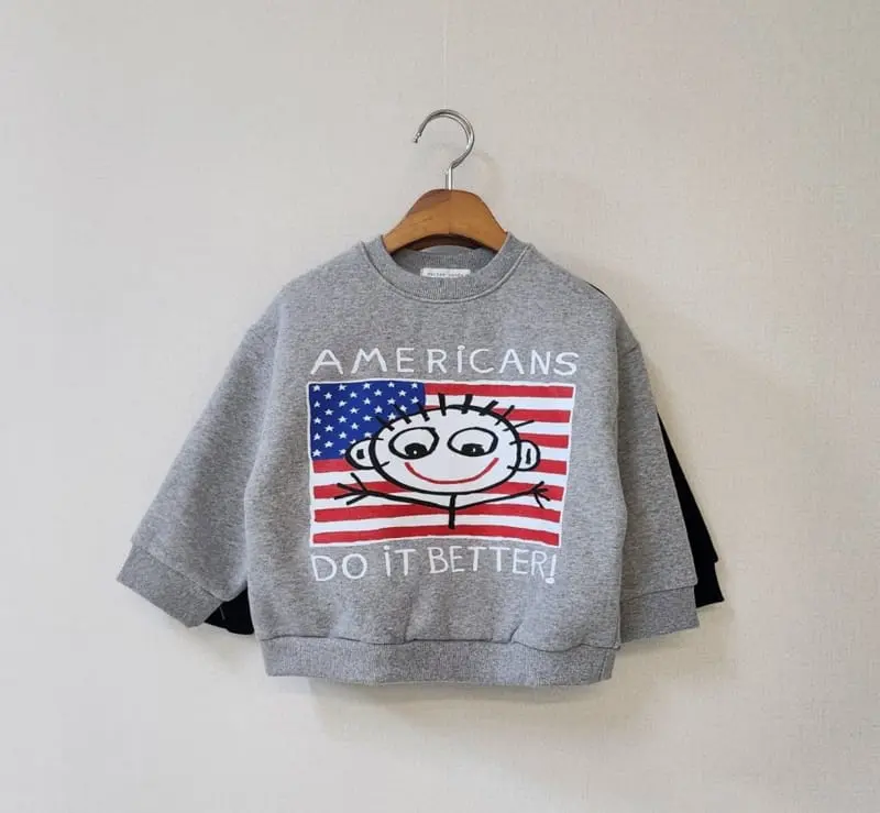 Cotton Candy - Korean Children Fashion - #littlefashionista - Smile Sweatshirt
