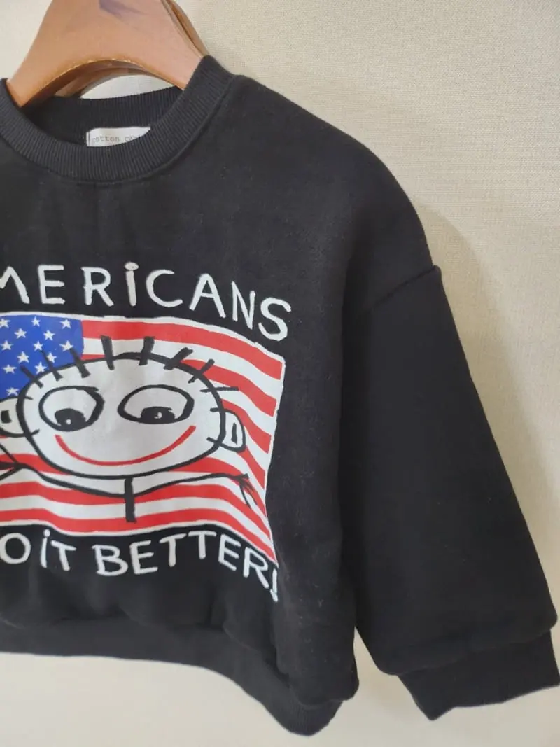 Cotton Candy - Korean Children Fashion - #magicofchildhood - Smile Sweatshirt - 2