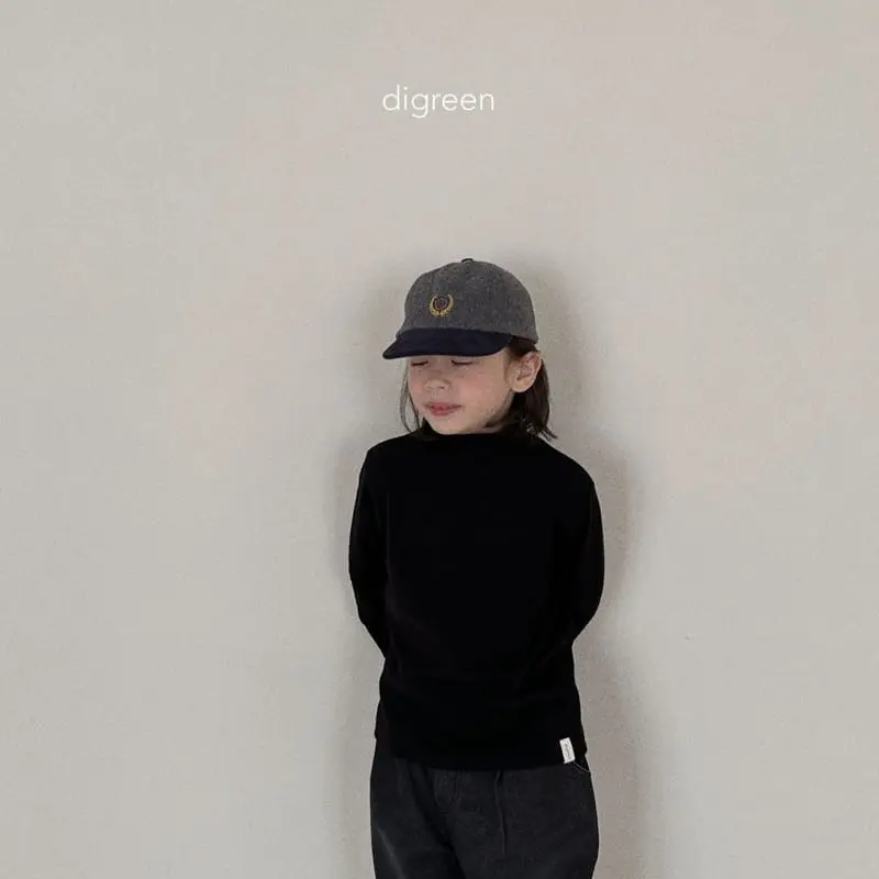 Digreen - Korean Children Fashion - #childofig - Daily Turtleneck Tee - 2