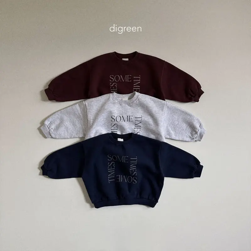 Digreen - Korean Children Fashion - #childofig - Some Time Sweatshirt - 2