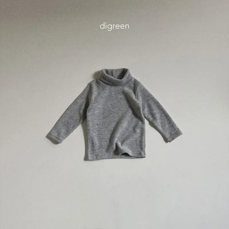 Digreen - Korean Children Fashion - #childofig - Vanilla Turtleneck Tee - 7