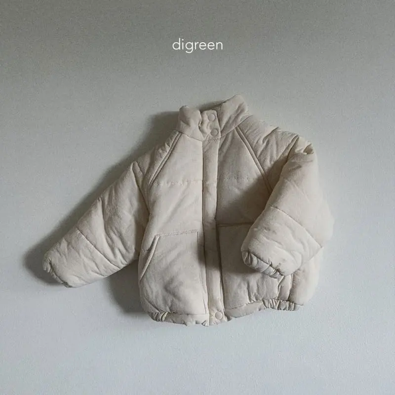 Digreen - Korean Children Fashion - #childrensboutique - Ppang Padding Jacket - 6