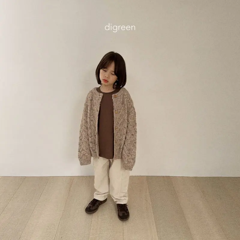 Digreen - Korean Children Fashion - #childrensboutique - Bbu Shong Rib Pants - 2