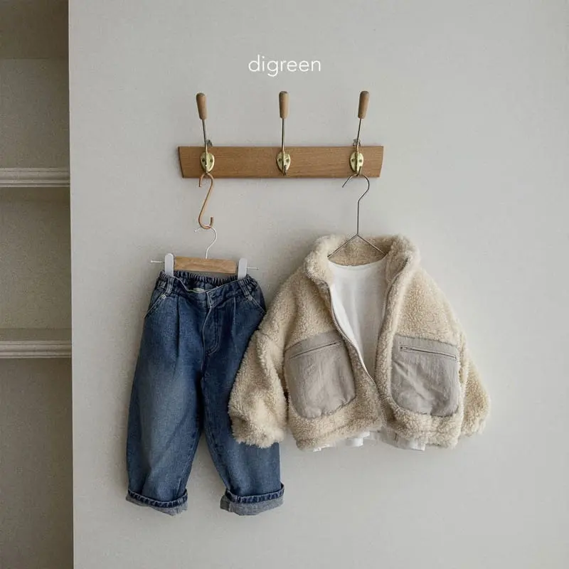 Digreen - Korean Children Fashion - #childrensboutique - Tong Denim Jeans - 11
