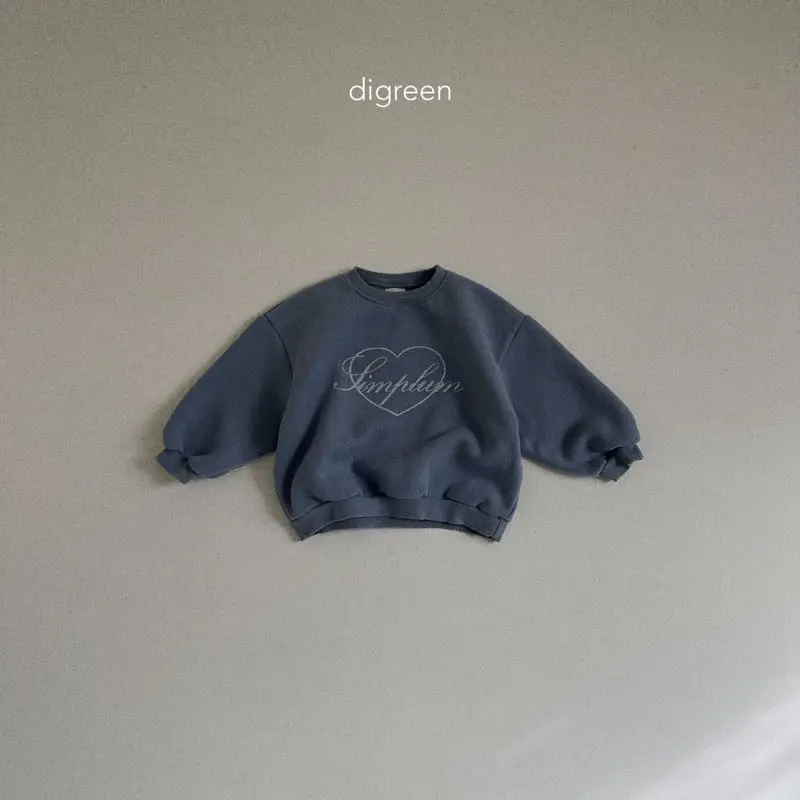 Digreen - Korean Children Fashion - #childrensboutique - Heart Sweatshirt - 7