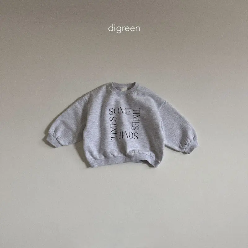 Digreen - Korean Children Fashion - #childrensboutique - Some Time Sweatshirt - 4
