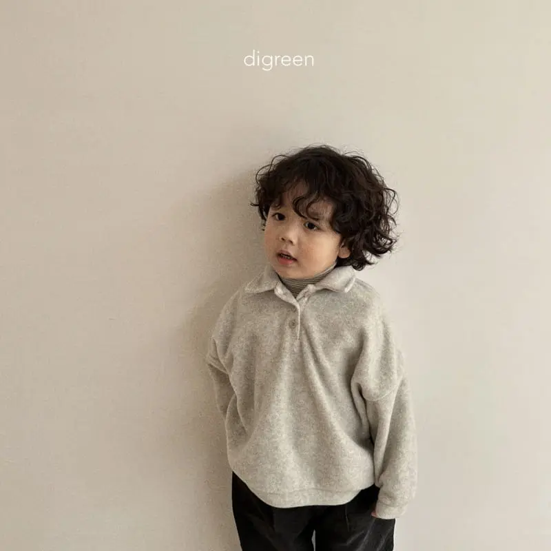 Digreen - Korean Children Fashion - #kidsshorts - Paul Collar Tee - 11