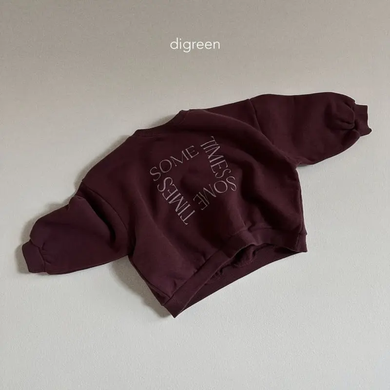 Digreen - Korean Children Fashion - #kidsshorts - Some Time Sweatshirt - 7