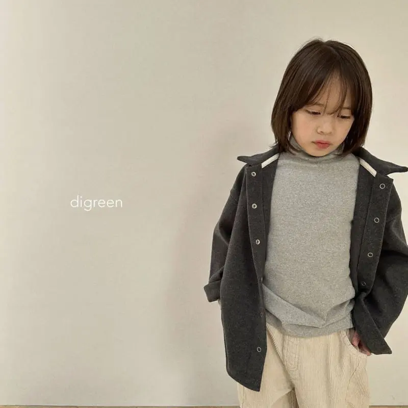 Digreen - Korean Children Fashion - #kidzfashiontrend - Daily Turtleneck Tee - 9