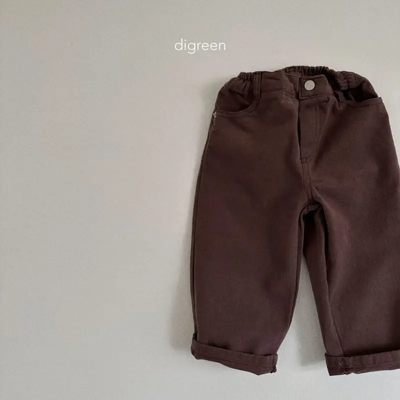 Digreen - Korean Children Fashion - #kidzfashiontrend - Warm Peach Pants - 10