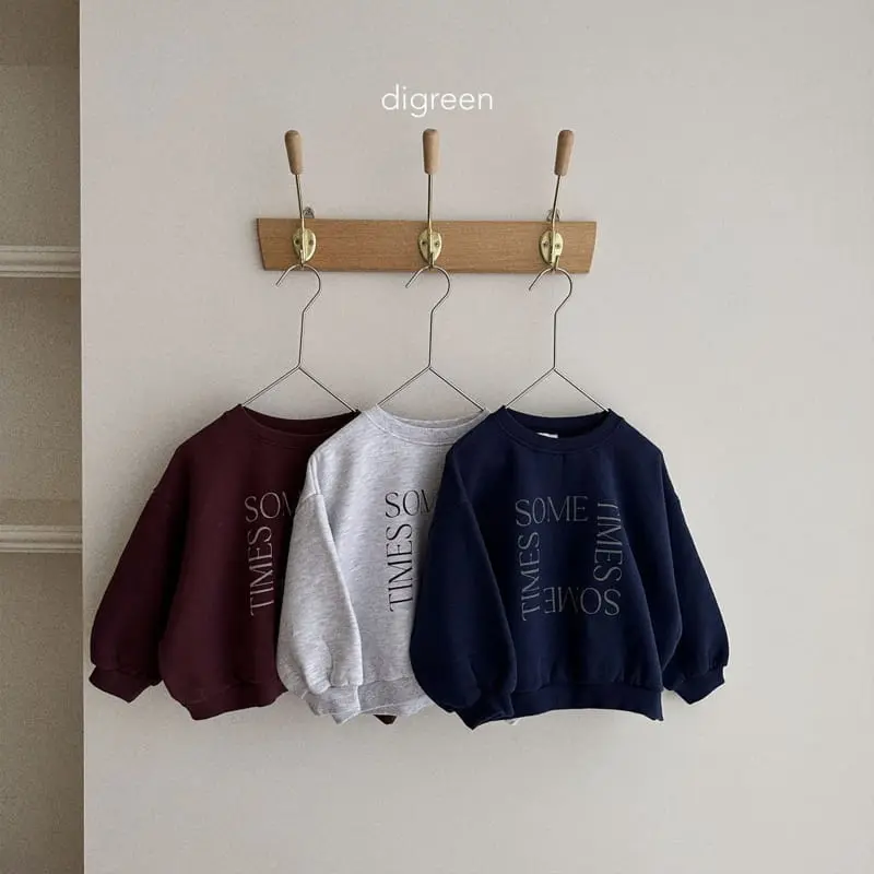 Digreen - Korean Children Fashion - #stylishchildhood - Some Time Sweatshirt