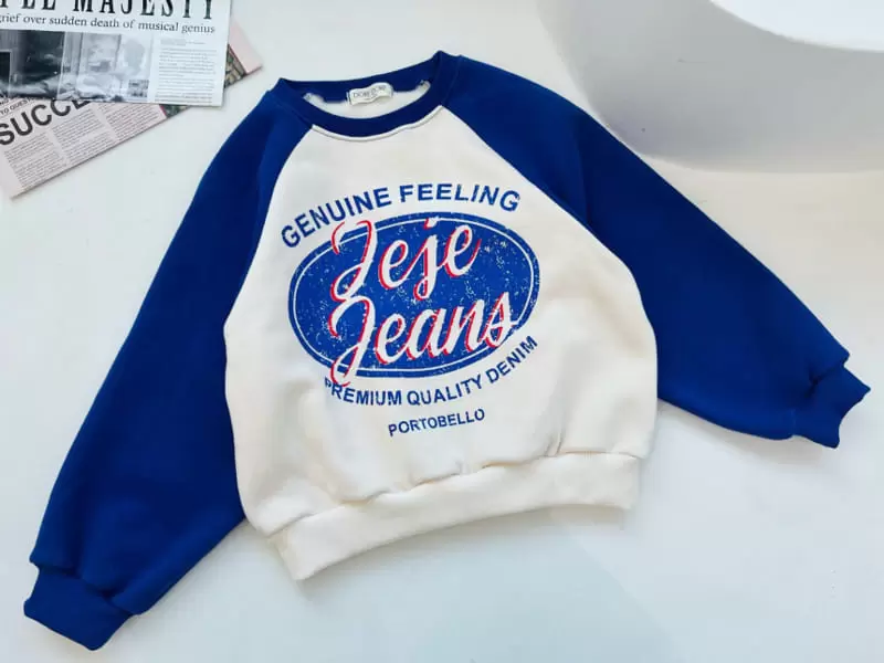 Dore Dore - Korean Children Fashion - #childofig - Jeje Raglan Sweatshirt