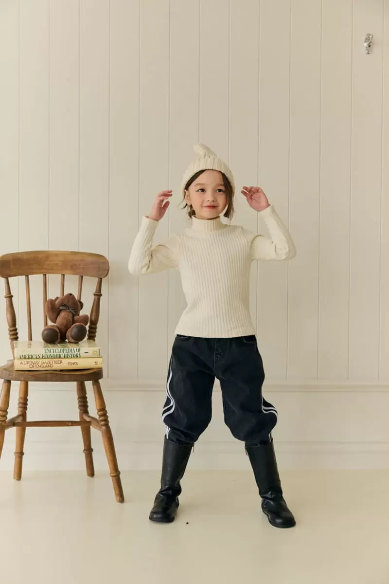 Dore Dore - Korean Children Fashion - #kidsshorts - Dotom Turtleneck Tee - 6