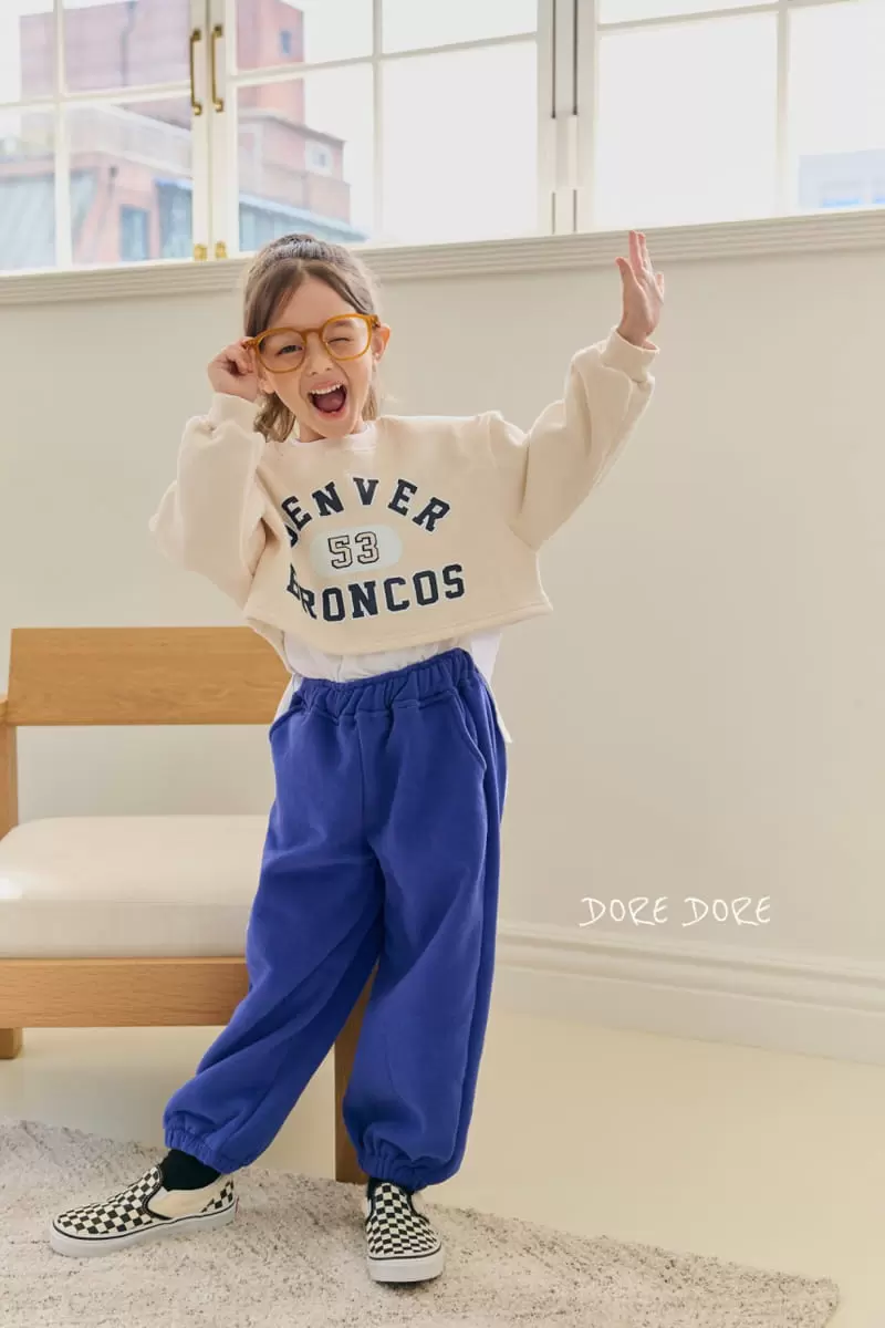 Dore Dore - Korean Children Fashion - #magicofchildhood - Denber Crop Sweatshirt - 6