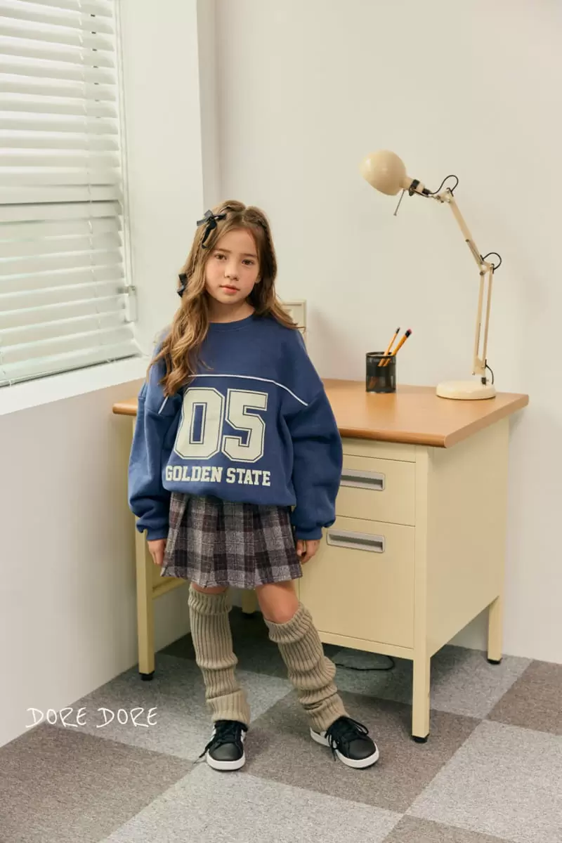Dore Dore - Korean Children Fashion - #prettylittlegirls - Golden 05 Sweatshirt - 10