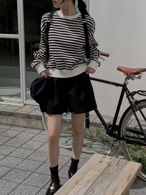 Dress Room - Korean Women Fashion - #momslook - Circle Half Pants - 12