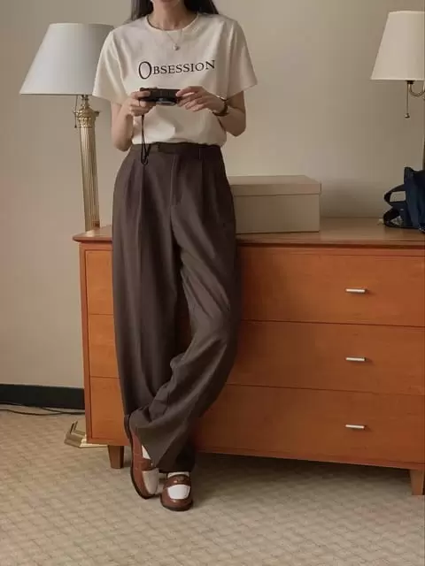 Dress Room - Korean Women Fashion - #momslook - Obsession Tee - 3