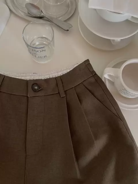 Dress Room - Korean Women Fashion - #momslook - Circle Halt Pants - 5