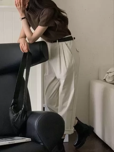 Dress Room - Korean Women Fashion - #momslook - Merry Corduroy Pants - 2