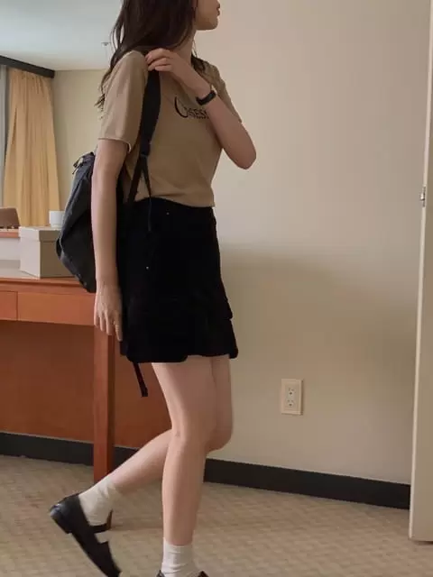 Dress Room - Korean Women Fashion - #momslook - Bagle Cargo Skirt - 11