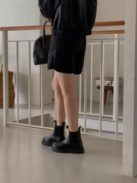 Dress Room - Korean Women Fashion - #momslook - Bite Leather Jacket - 8