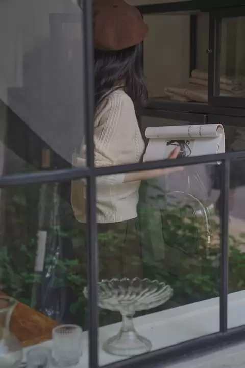 Dress Room - Korean Women Fashion - #momslook - Forest Cable Knit Tee - 5