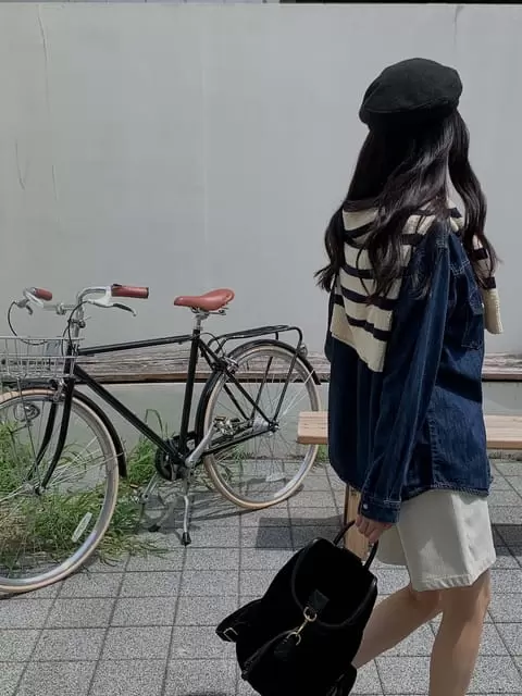 Dress Room - Korean Women Fashion - #momslook - Ancle Denim Shirt