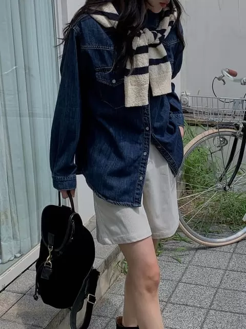 Dress Room - Korean Women Fashion - #pursuepretty - Our Rib Shorts - 6