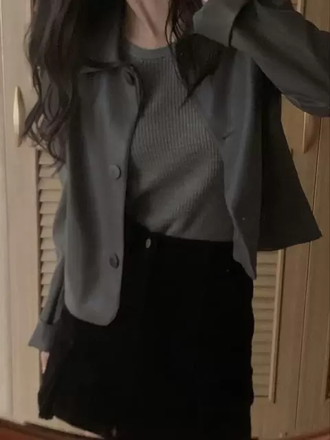 Dress Room - Korean Women Fashion - #pursuepretty - Night Lea Jacket