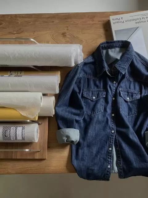 Dress Room - Korean Women Fashion - #shopsmall - Ancle Denim Shirt - 10