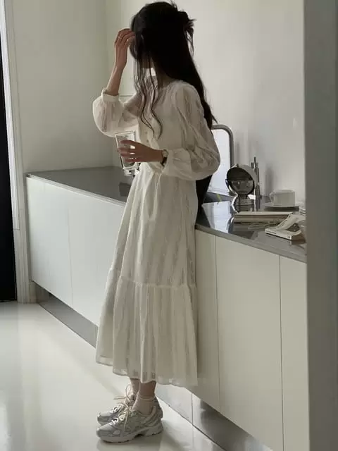 Dress Room - Korean Women Fashion - #shopsmall - Lace Mihwa One-piece